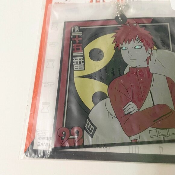 Naruto Japanese Anime Ichiban Kuji Rubber Charm Keychain Gaara - Picture 3 of 13